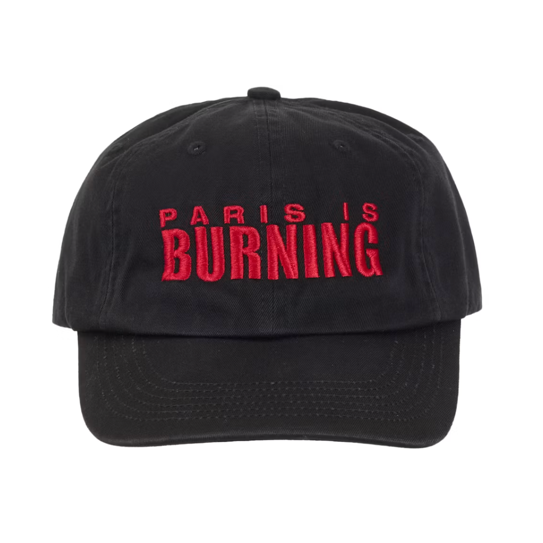 Supreme Paris Is Burning 6-Panel Black
