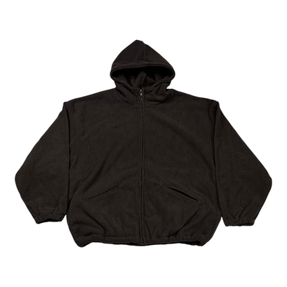 Yeezy x Gap Polar Fleece Zip Up Black Coffee