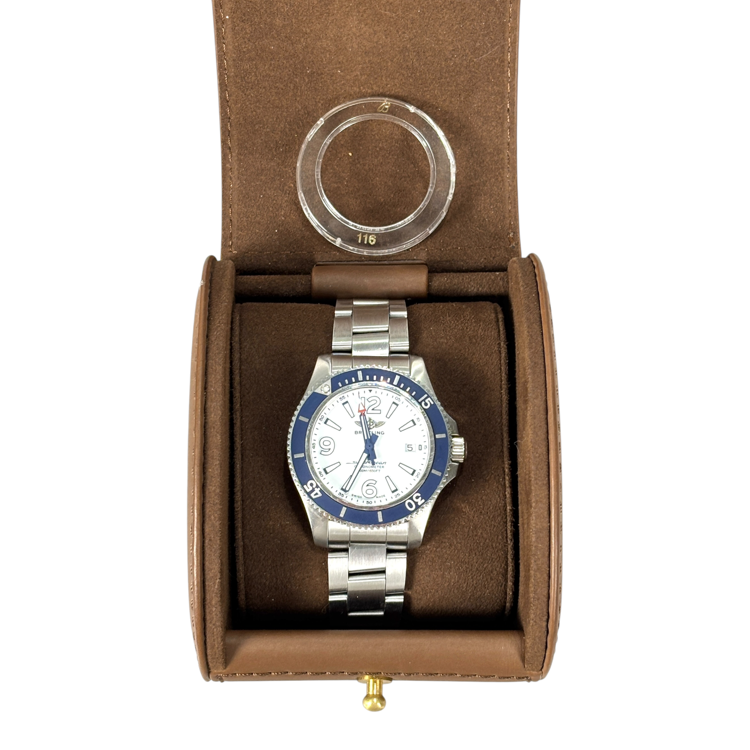 Breitling Superocean 42 White Dial Stainless Steel Men's Watch