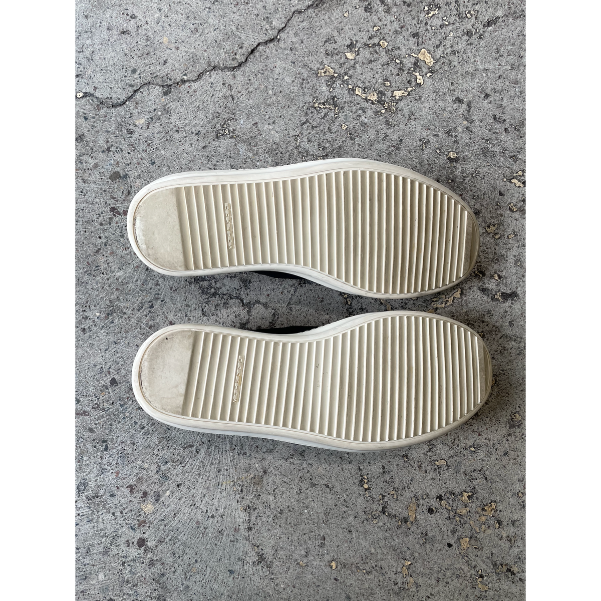 Rick Owens Drkshdw Canvas Slip-On Sneakers Black