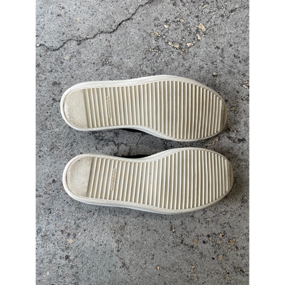 Rick Owens Drkshdw Canvas Slip-On Sneakers Black