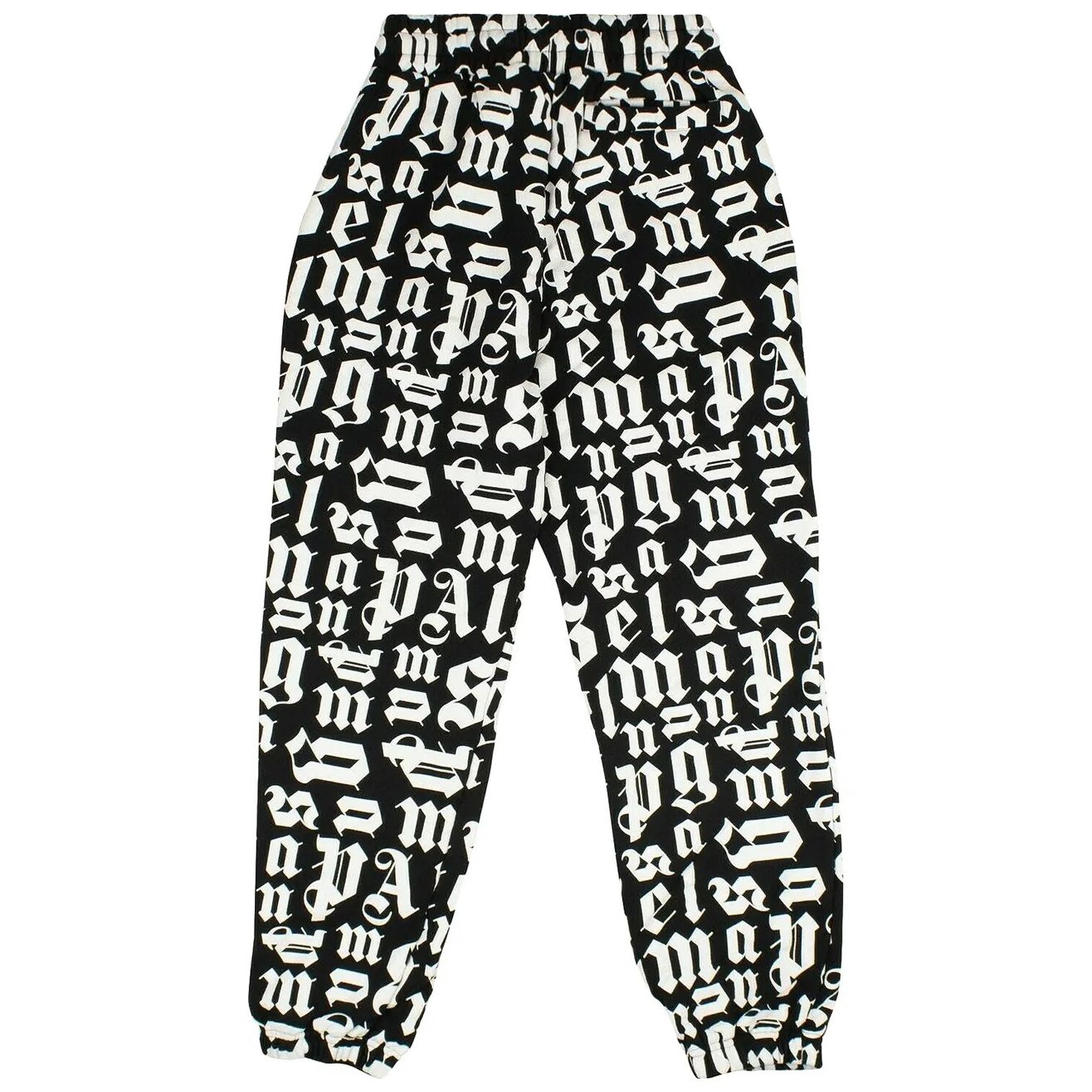 Palm Angels Broken Monogram Sweatpants Black