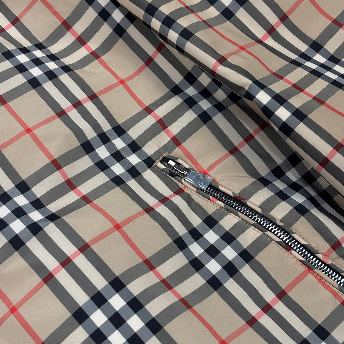 Burberry Check Reversible Jacket Black