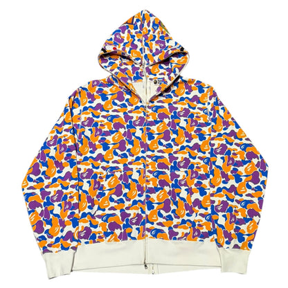 BAPE Store Los Angeles Separate Shark Full Zip Hoodie Multicolor