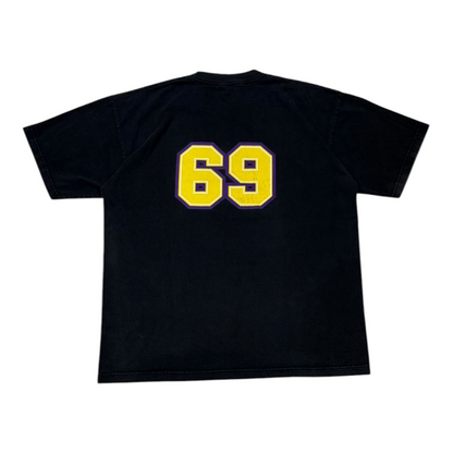 Y2K Porn Star Clothing 69 Tee Black
