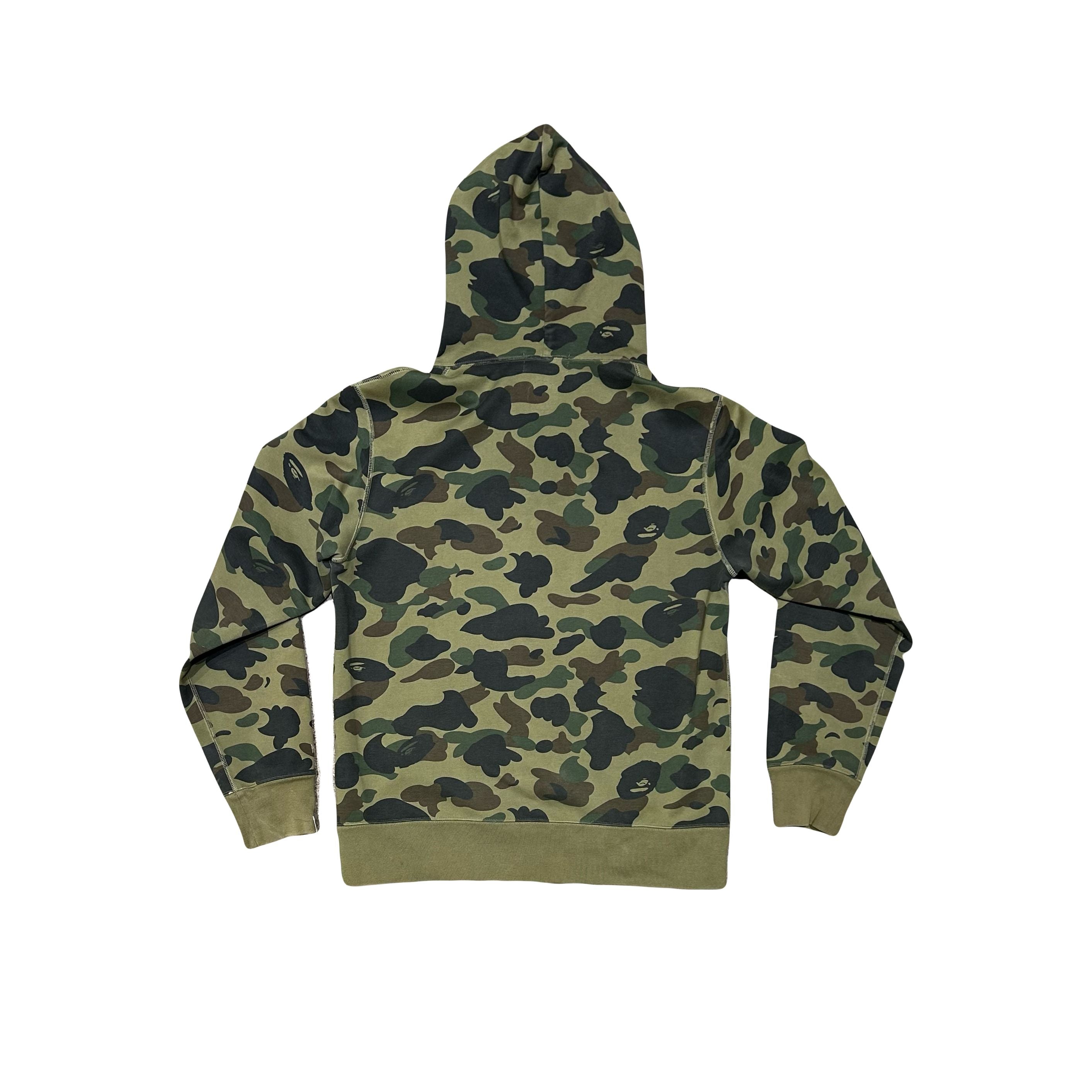 Bape 1st Camo Windstopper Full Zip Green