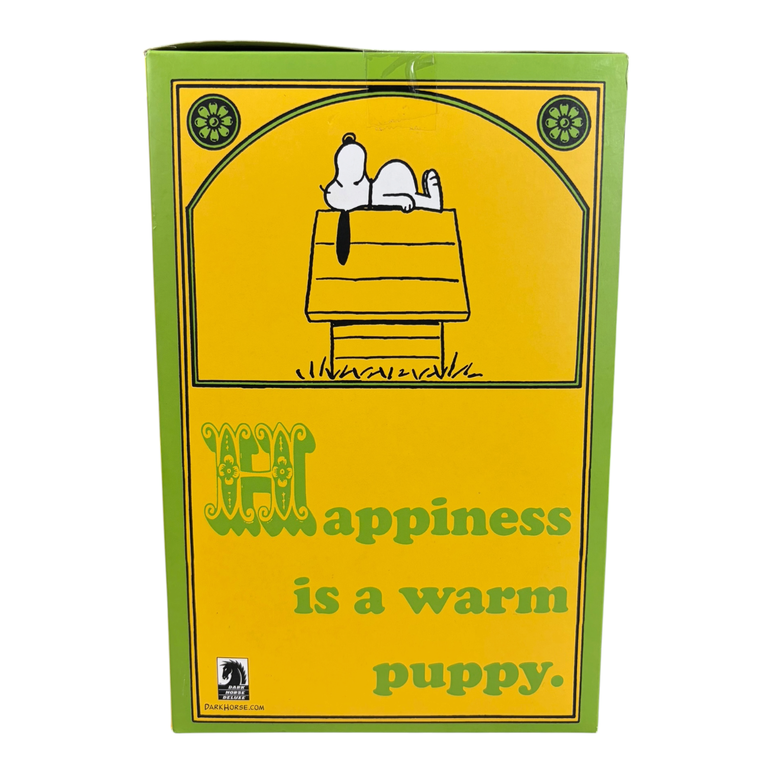 Darkhouse Snoopy 8" Flocked Vinyl Figure Tangerine