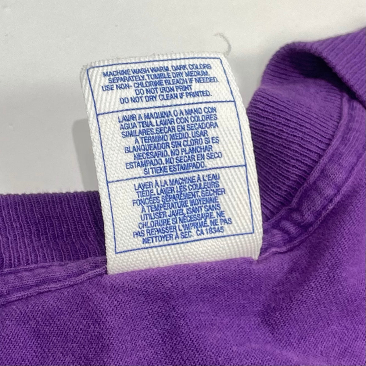 '98 Minnesota Vikings NFC Champs Tee Purple