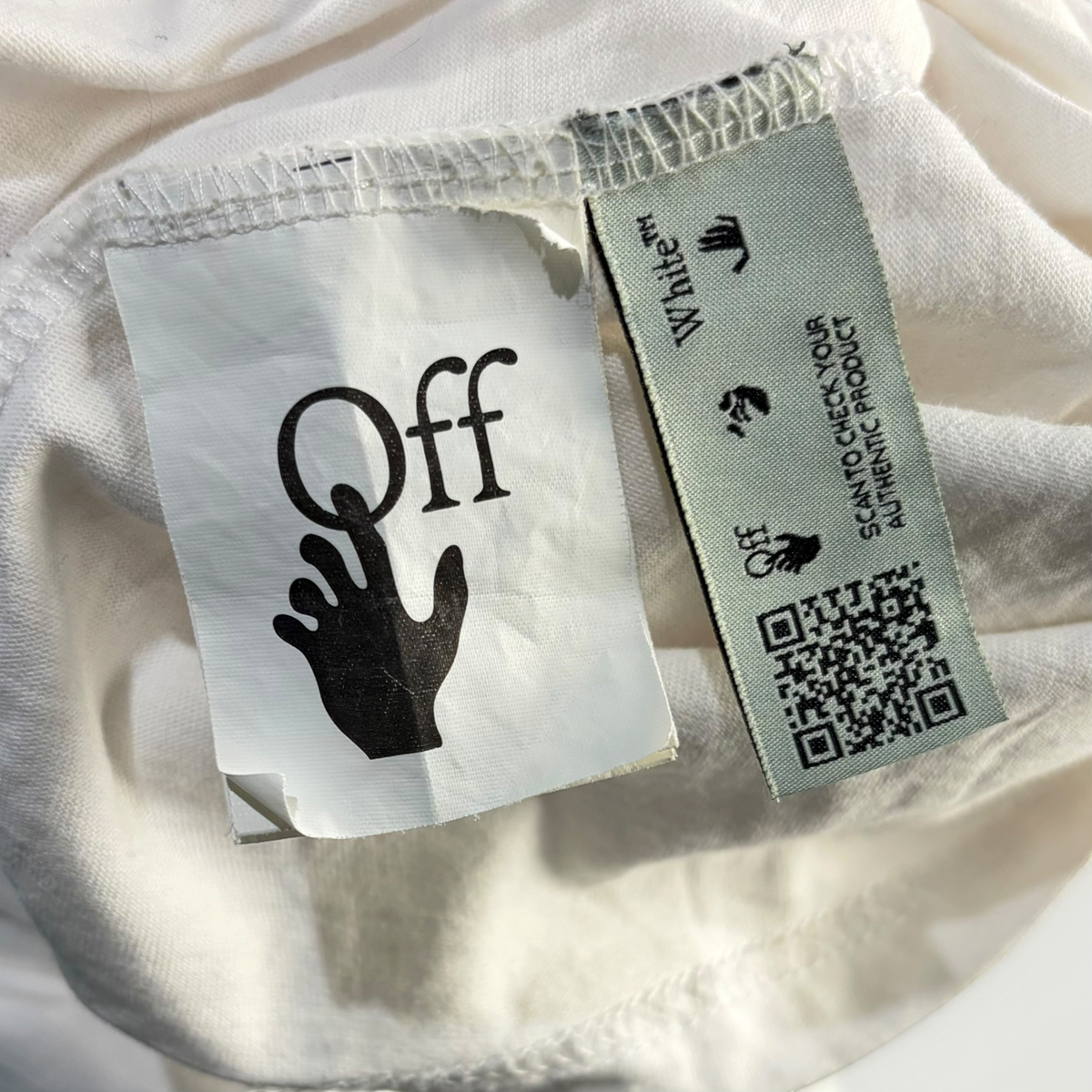 OFF-WHITE Caravaggio Painting Oversized Tee White