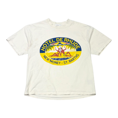 Rhude Hotel de Rhude Tee White