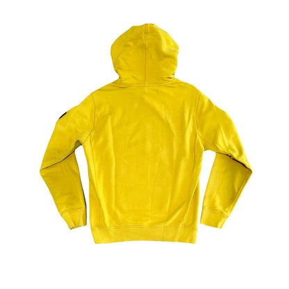 Stone Island Compass Badge Hoodie Yellow