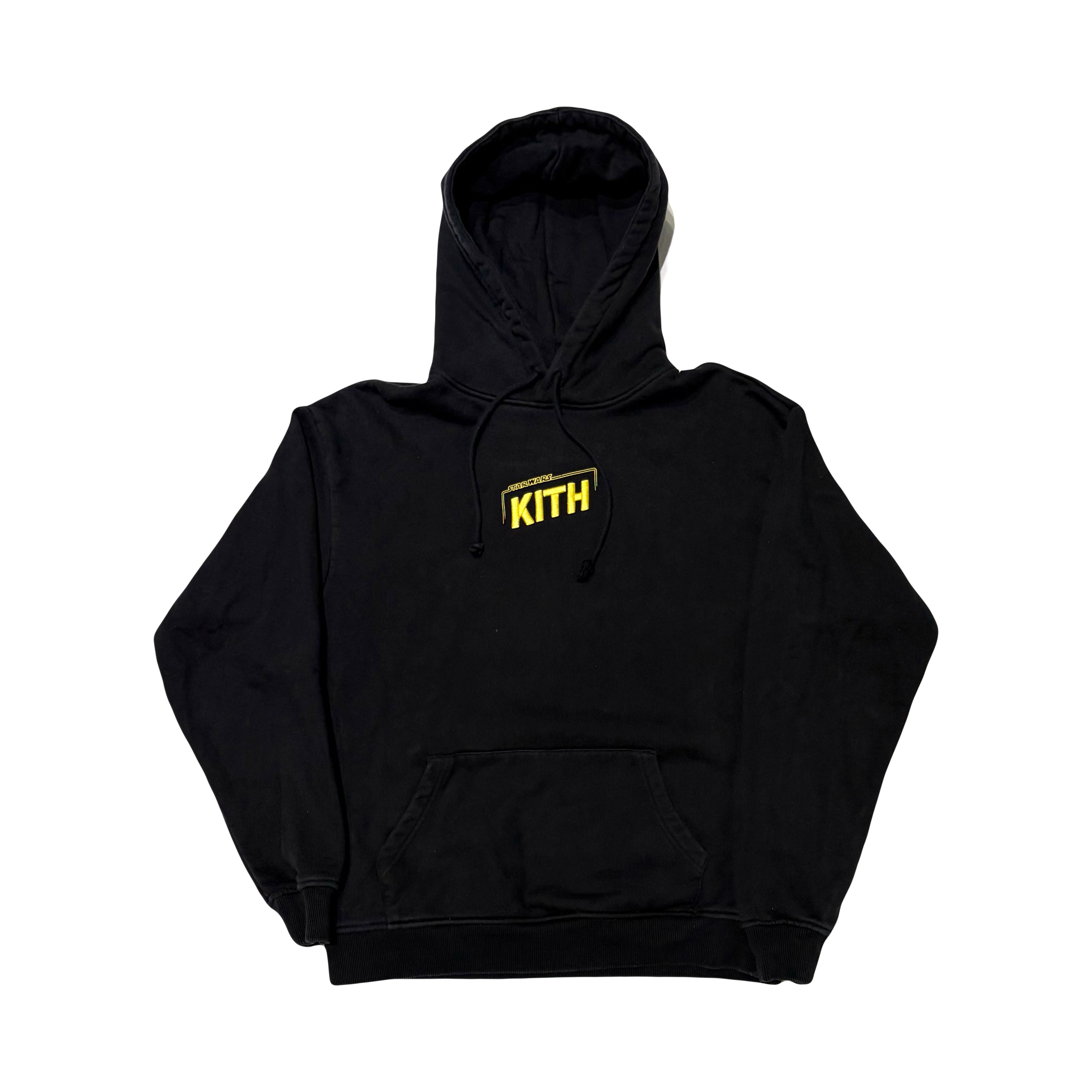 Kith x STAR WARS Credits Hoodie Black – CACHE