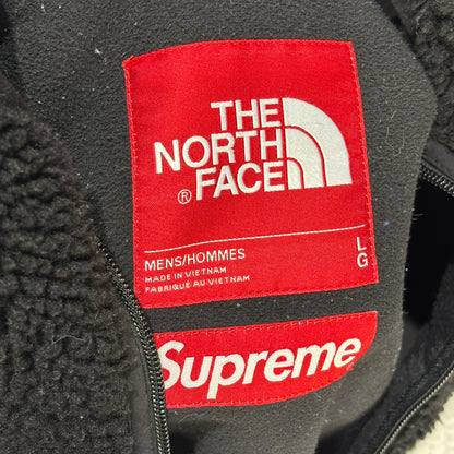Supreme The North Face S Logo Fleece Jacket Black