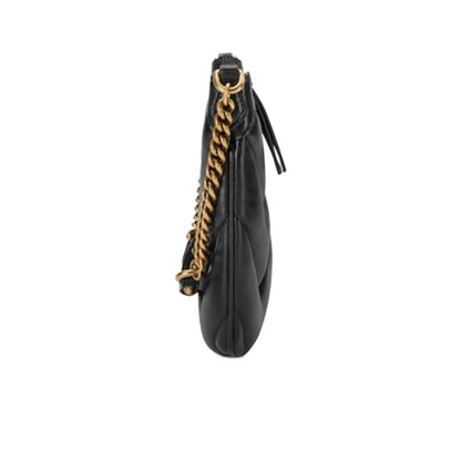 Gucci GG Marmont Small Quilted Shoulder Bag Black