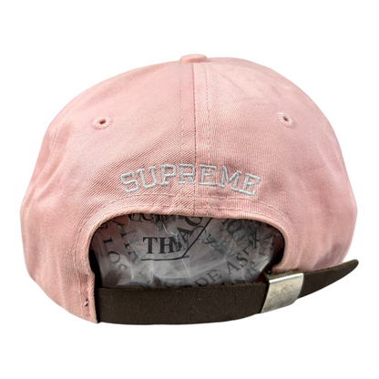 Supreme S Logo 6-Panel Pink