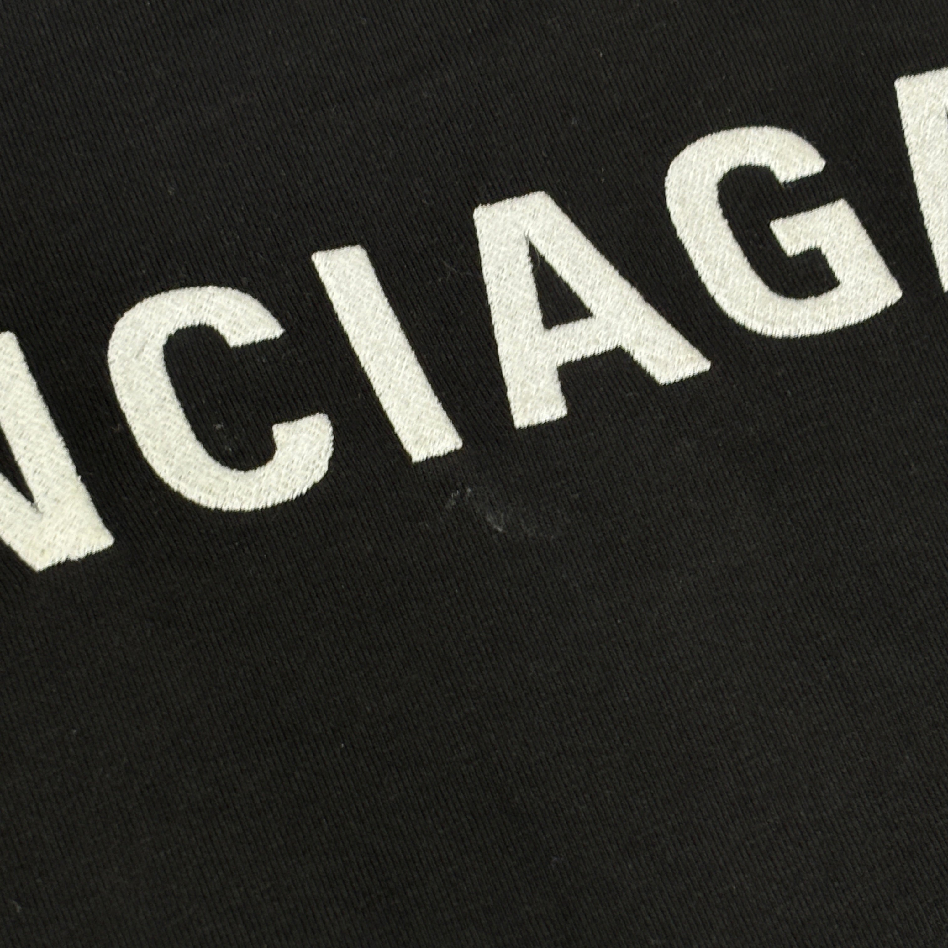 Balenciaga Logo Tee Black