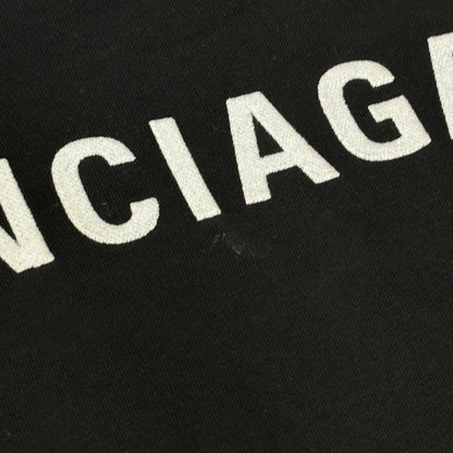 Balenciaga Logo Tee Black