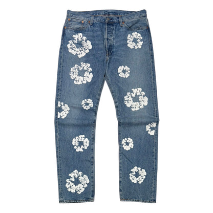 Denim Tears x Levi's Cotton Wreath Jean Light Wash
