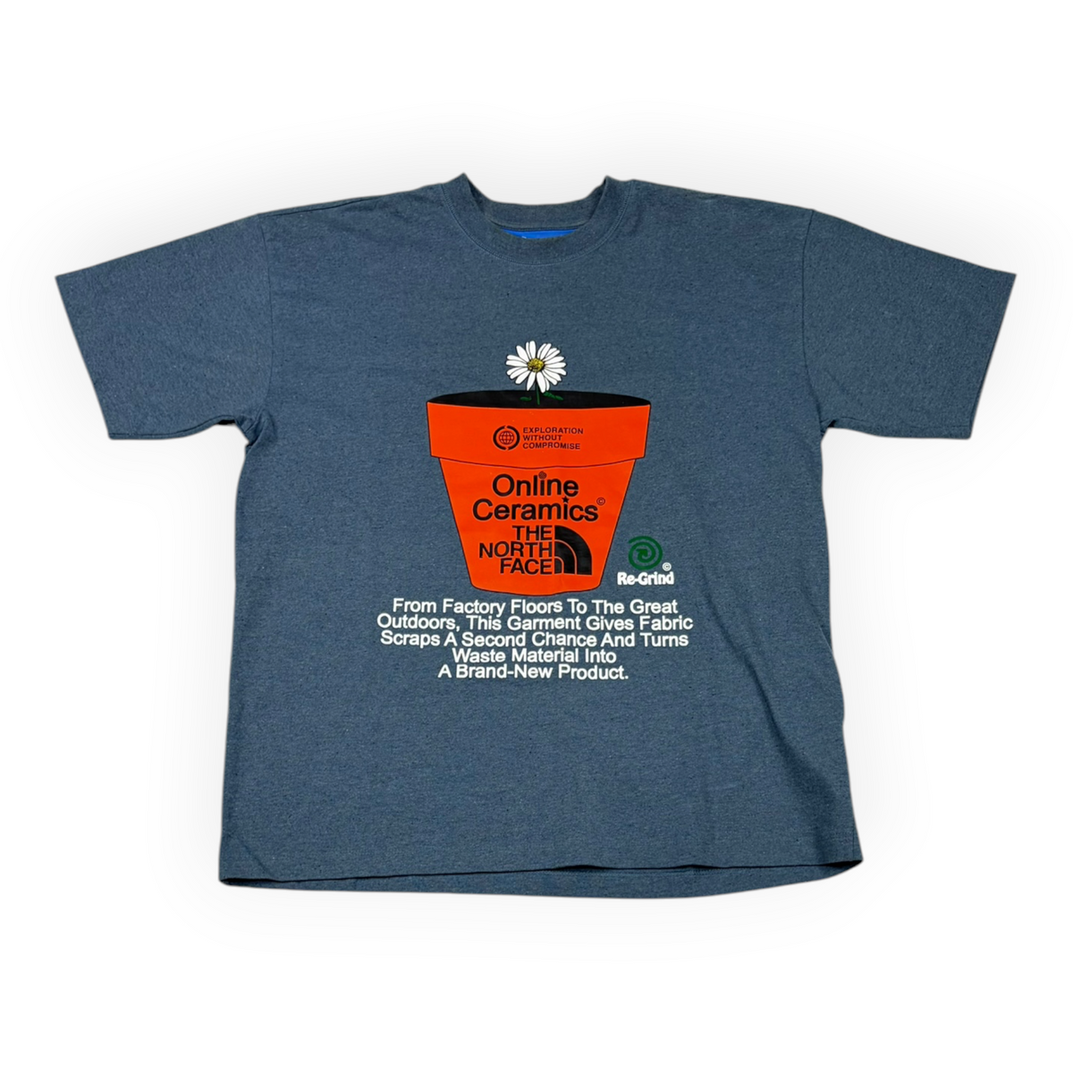 The North Face x Online Ceramics Tee Blue
