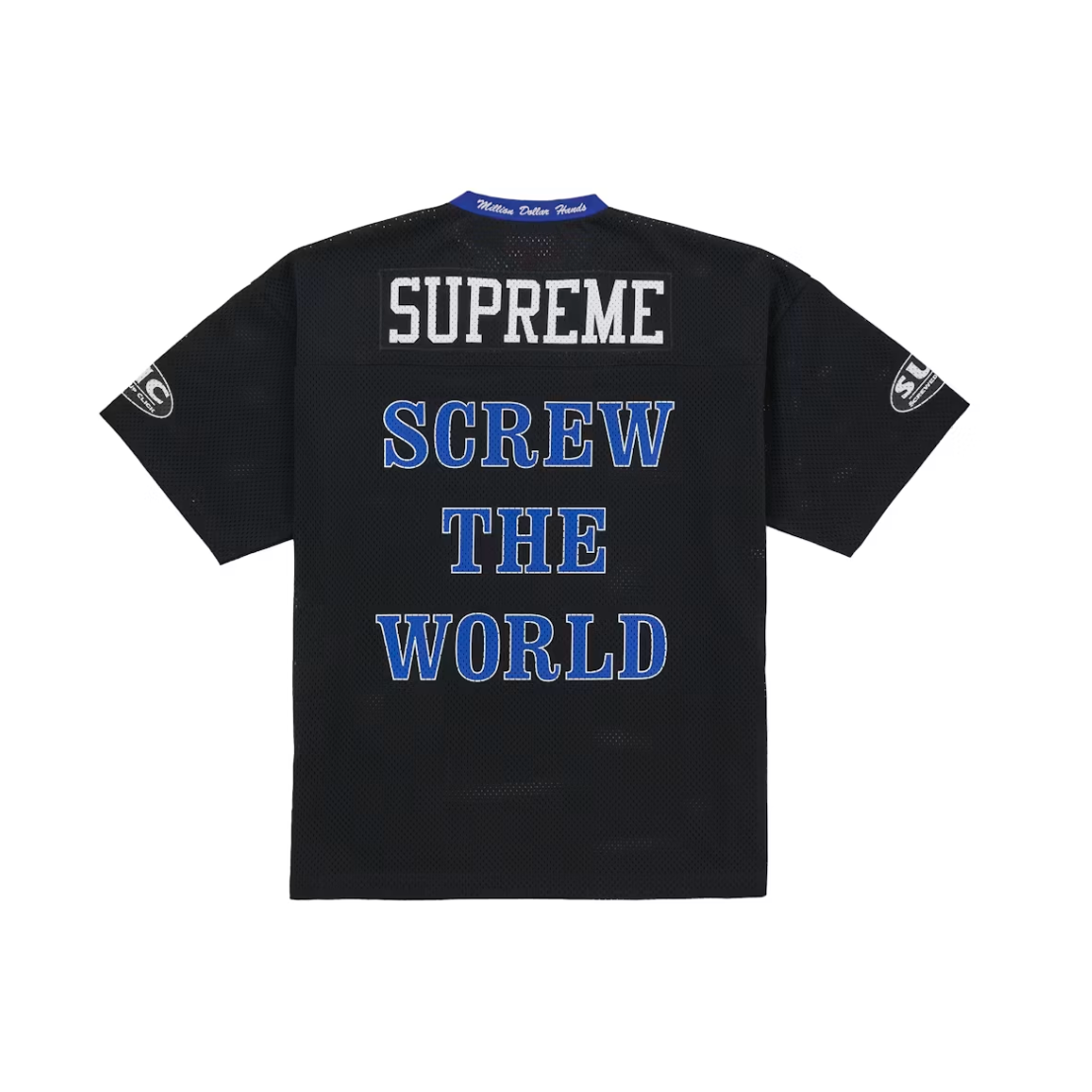 Supreme DJ Screw Football Jersey Black