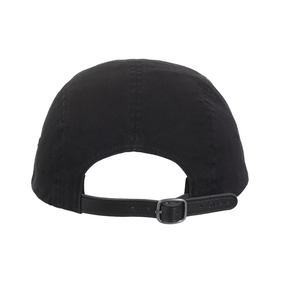 Supreme Washed Chino Twill Camp Cap (FW25) Black