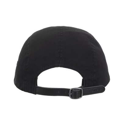 Supreme Washed Chino Twill Camp Cap (FW25) Black
