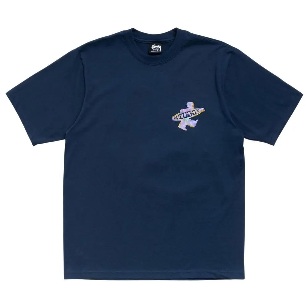 Stussy Dot Surf Tee Navy