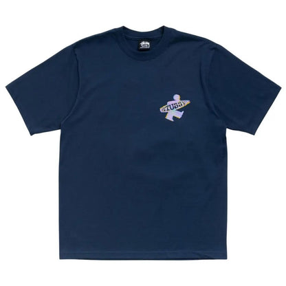 Stussy Dot Surf Tee Navy