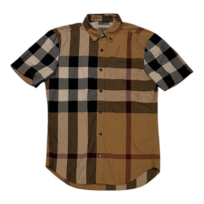 Burberry Slim Fit Check Cotton Shirt