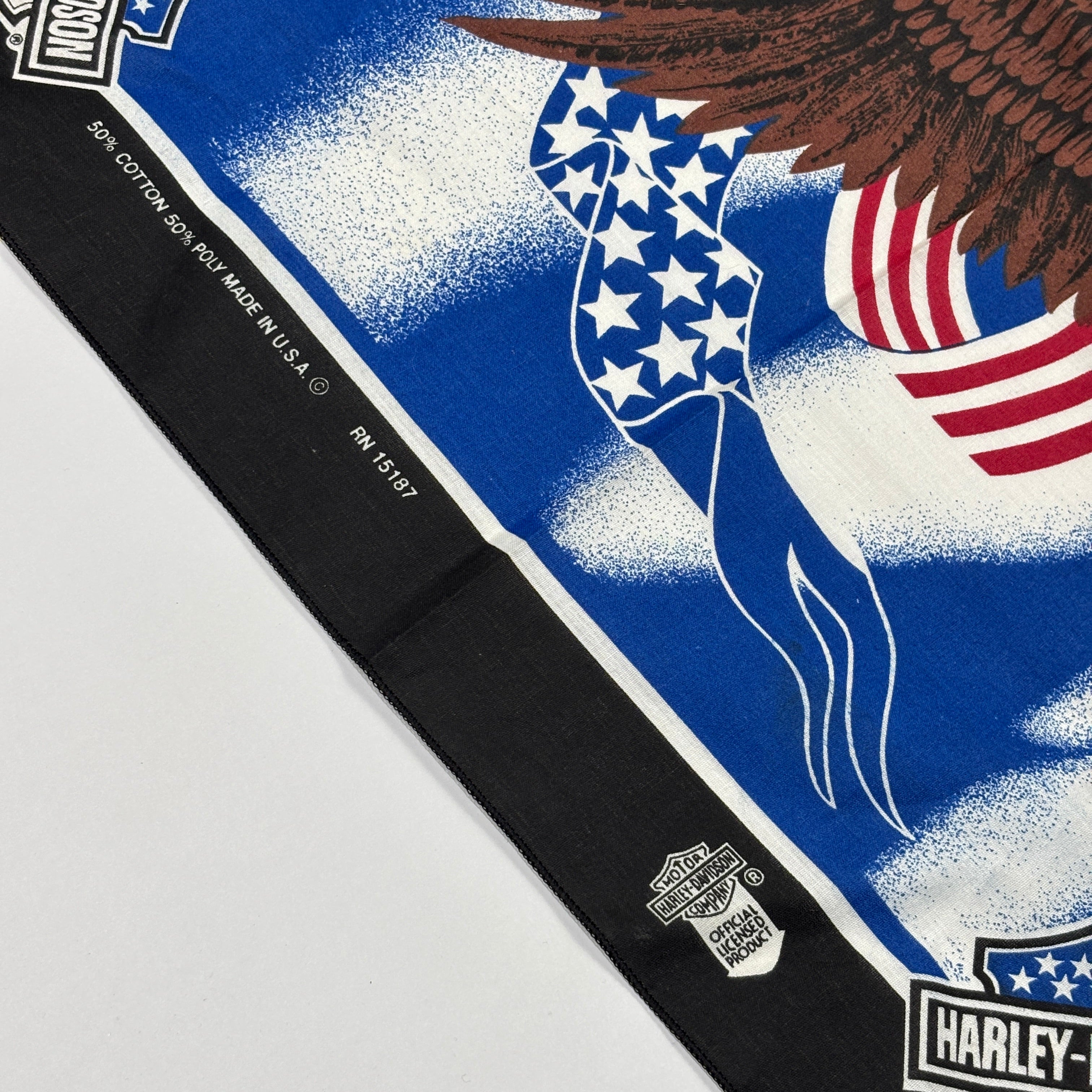 1980's Harley Davidson Eagle Bandana