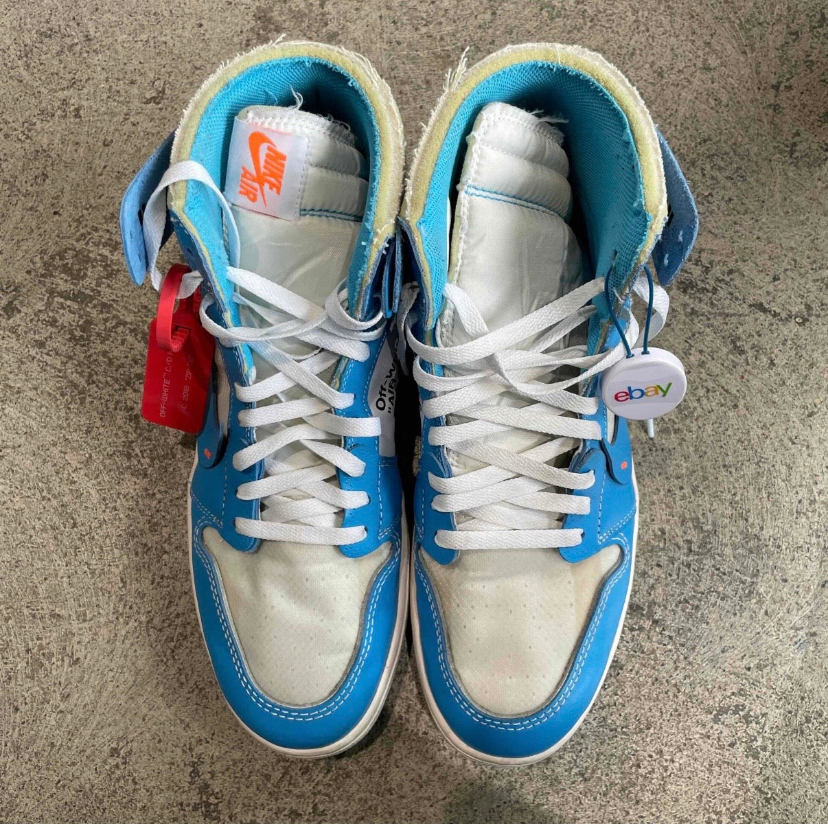 Jordan 1 Retro High Off-White University Blue