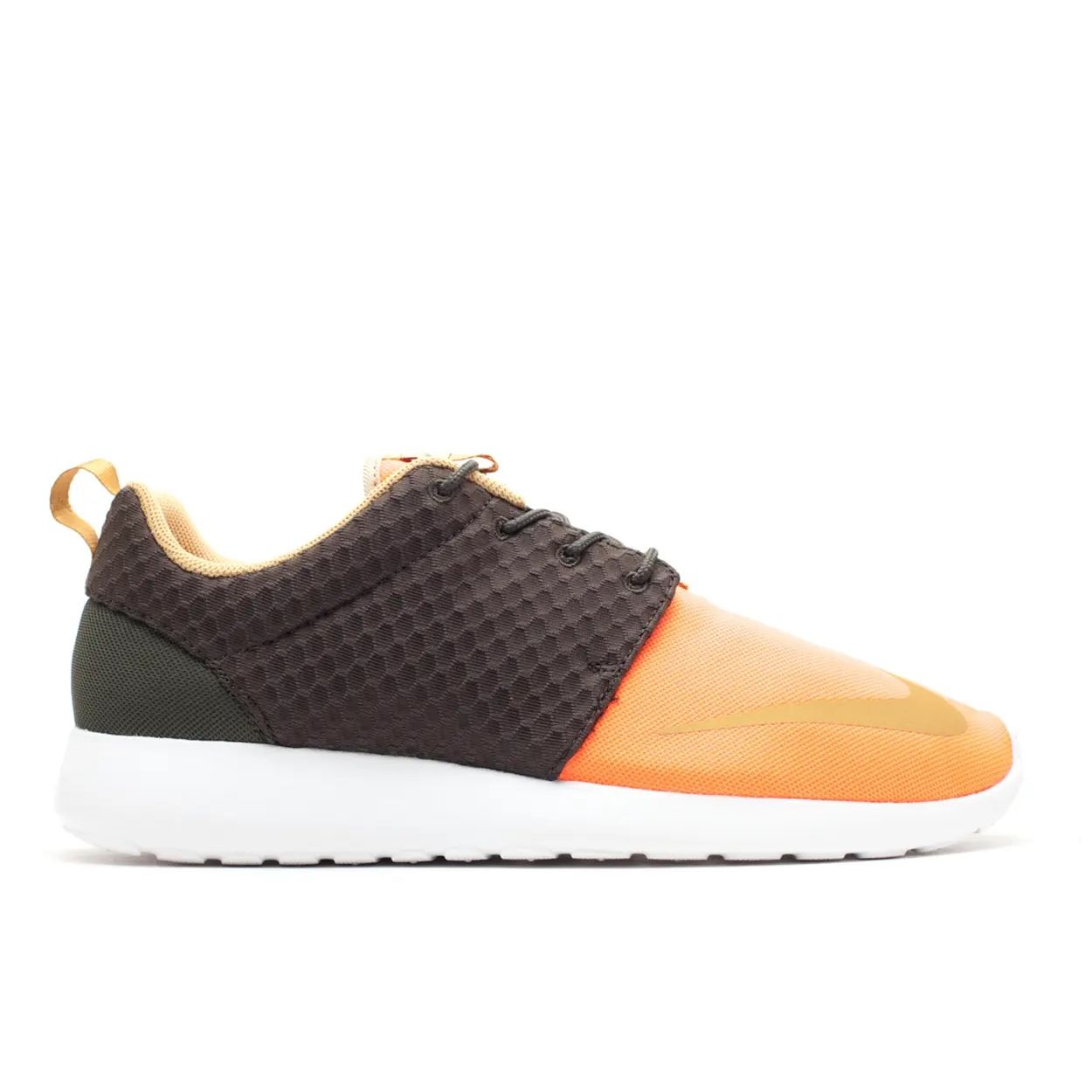 Nike Roshe One FB Sq/Mtllc Gld-Ttl Orng-White