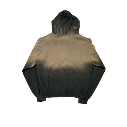 Vertabrae Varsity Patch Hoodie Vintage Black