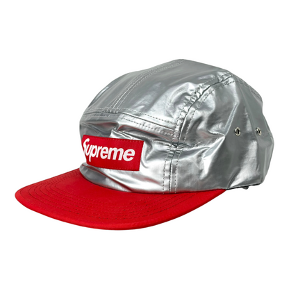 Supreme Metallic Camp Cap Red