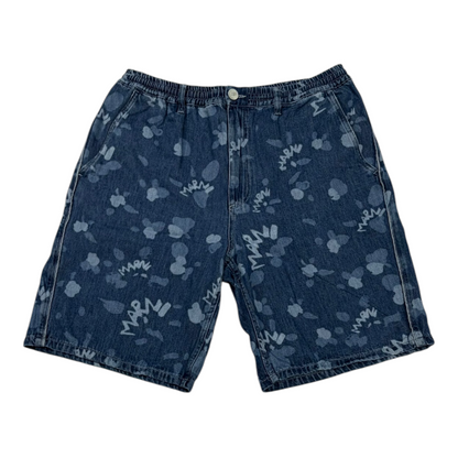 Marni Denim Shorts Iris Blue