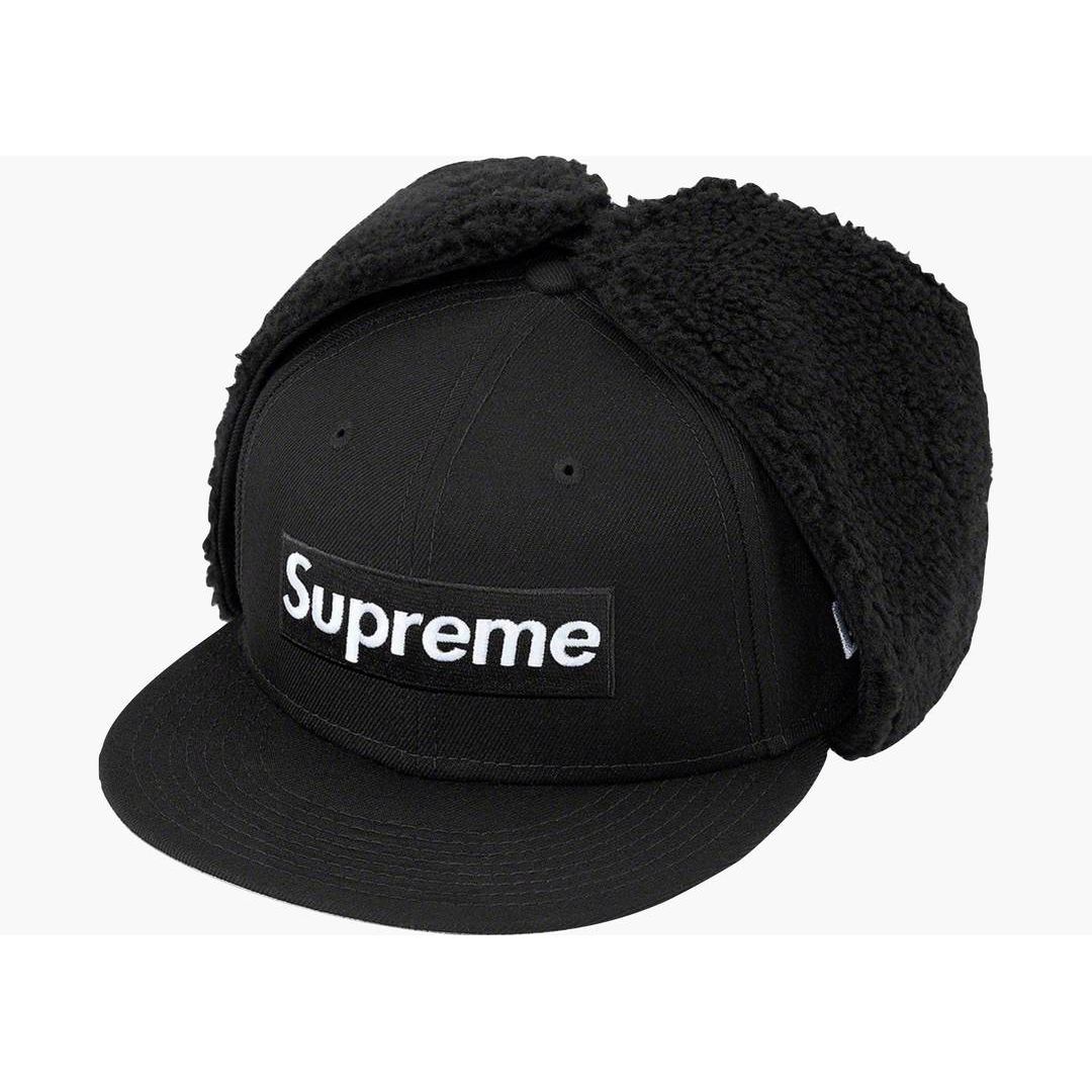 Supreme Earflap Box Logo New Era Black