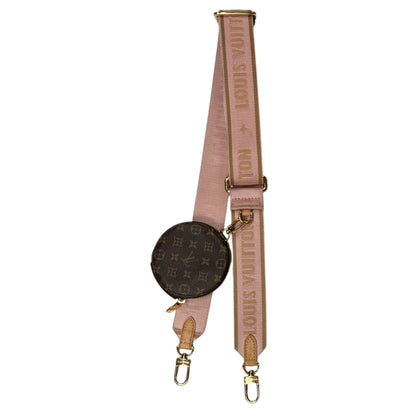 Louis Vuitton Monogram Multi-Pochette Accessories Bandouliere Shoulder Strap Rose Clair