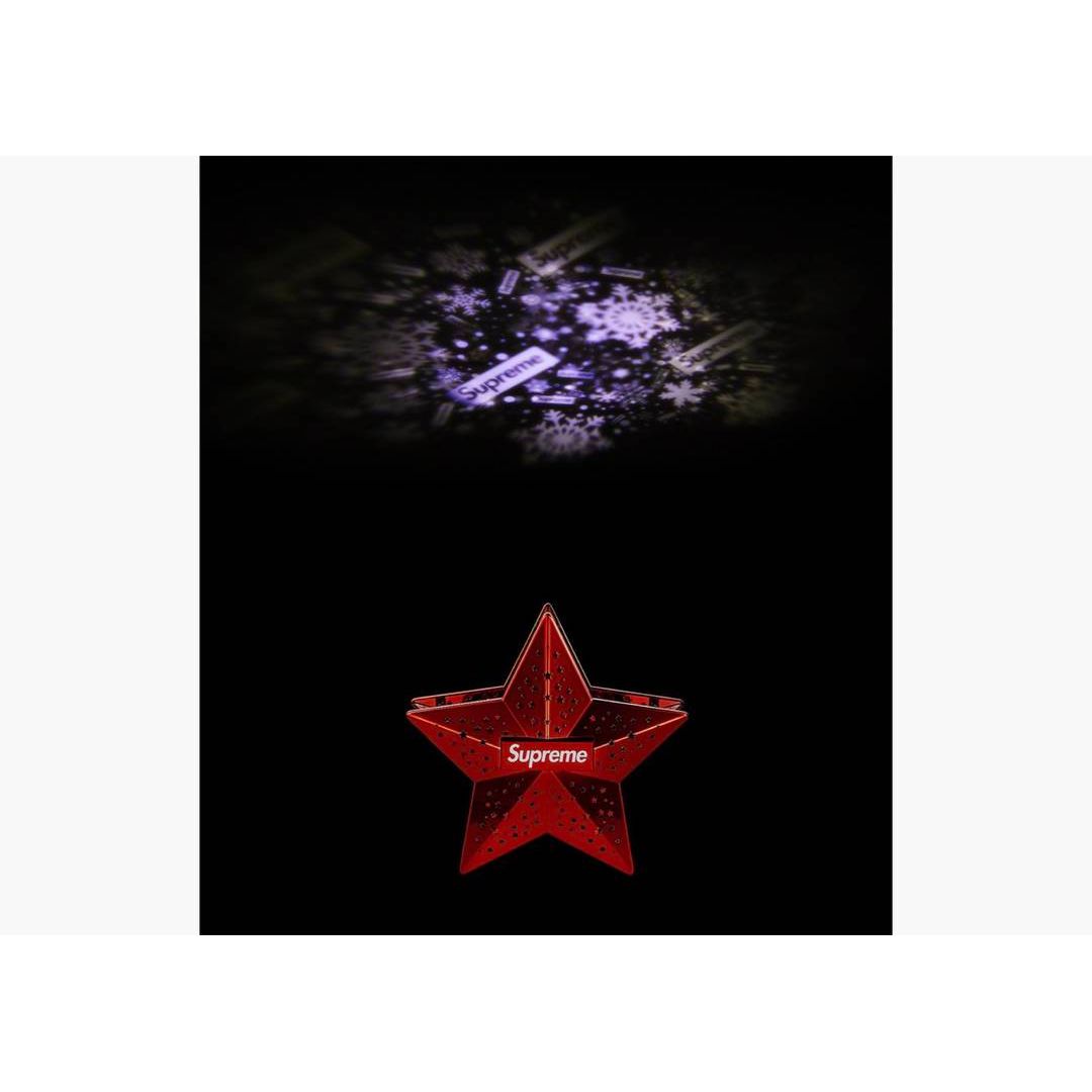 Supreme Projecting Star Tree Topper (US Plug) Red