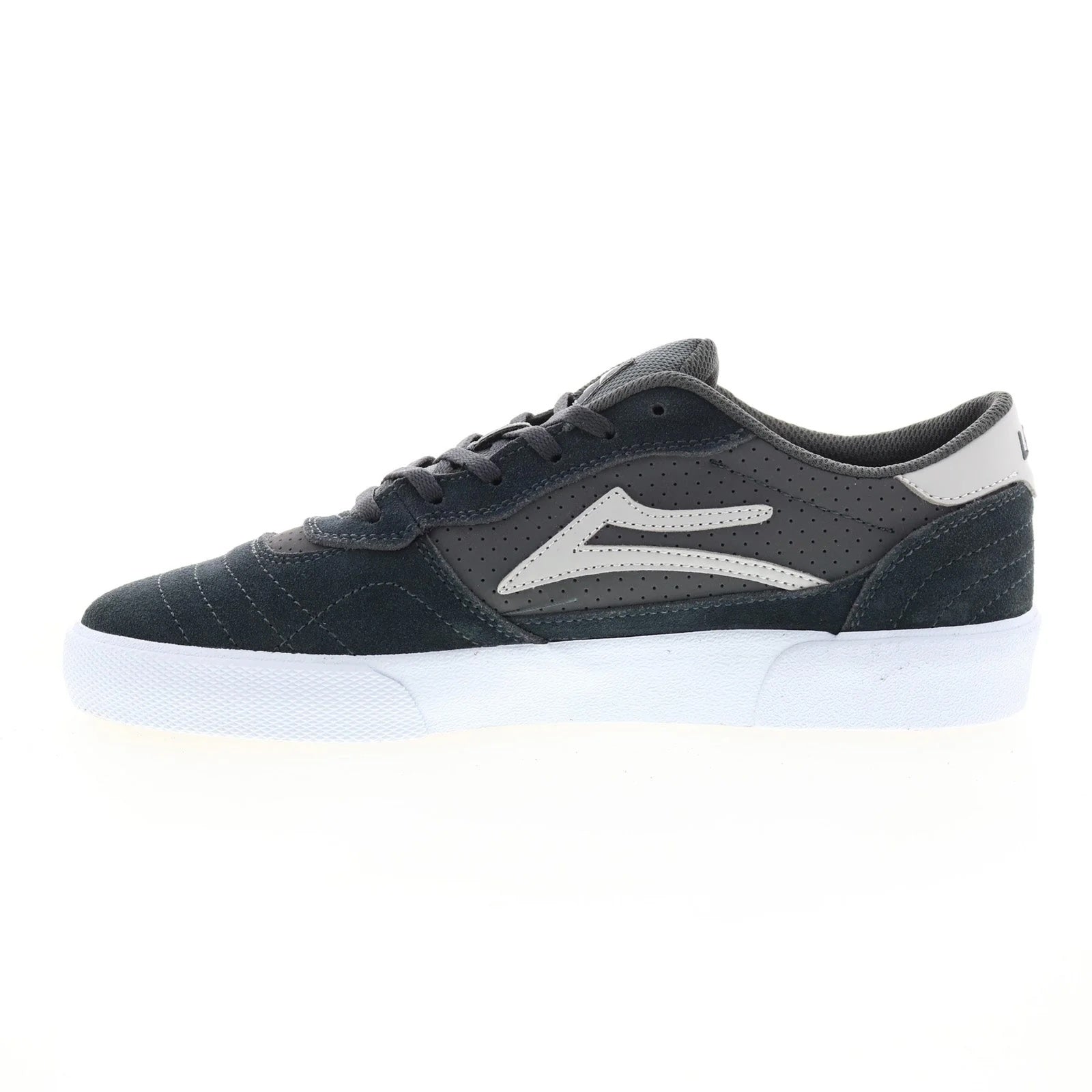 Lakaii Cambridge Sneakers Charcoal/White Suede