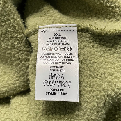 Stussy Motif Print Hoodie Moss
