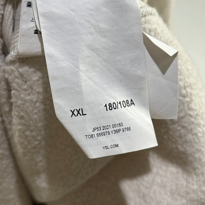 Saint Laurent YSL Print Crewneck Grey