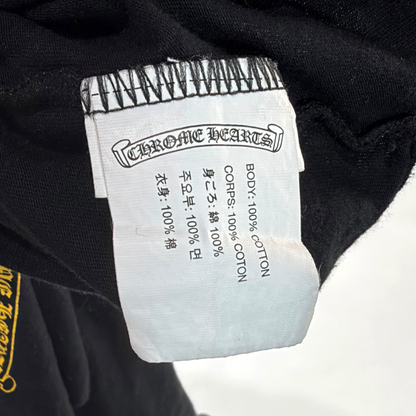 Chrome Hearts Yellow Dagger Pocket Tee Black