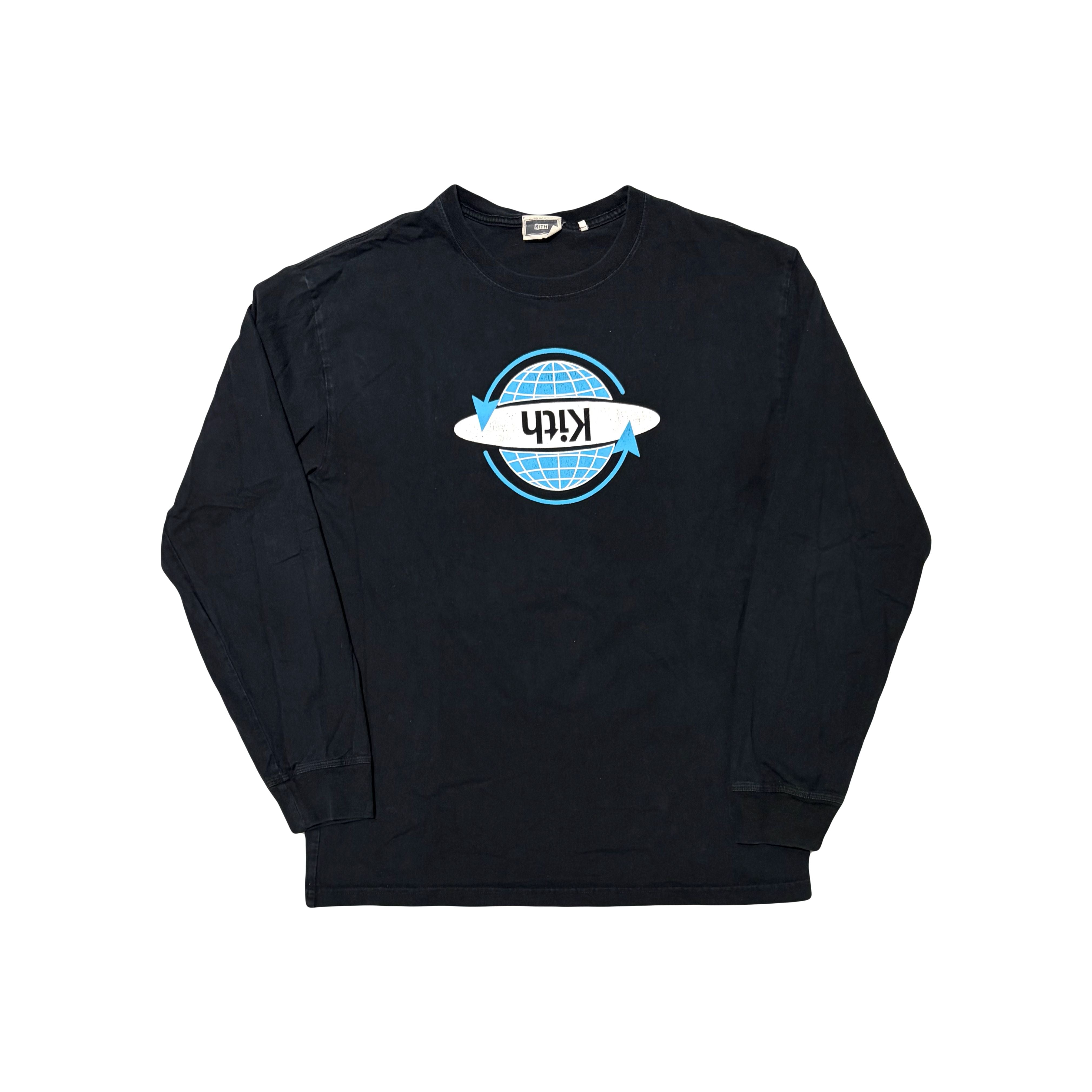 Kith Worldwide L/S Tee Black