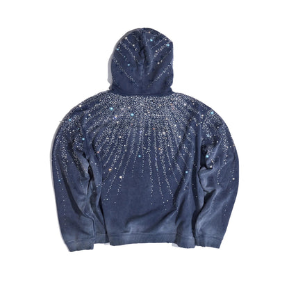 Birth of Royal Child 20K Stellar Diamond Hoodie Blue