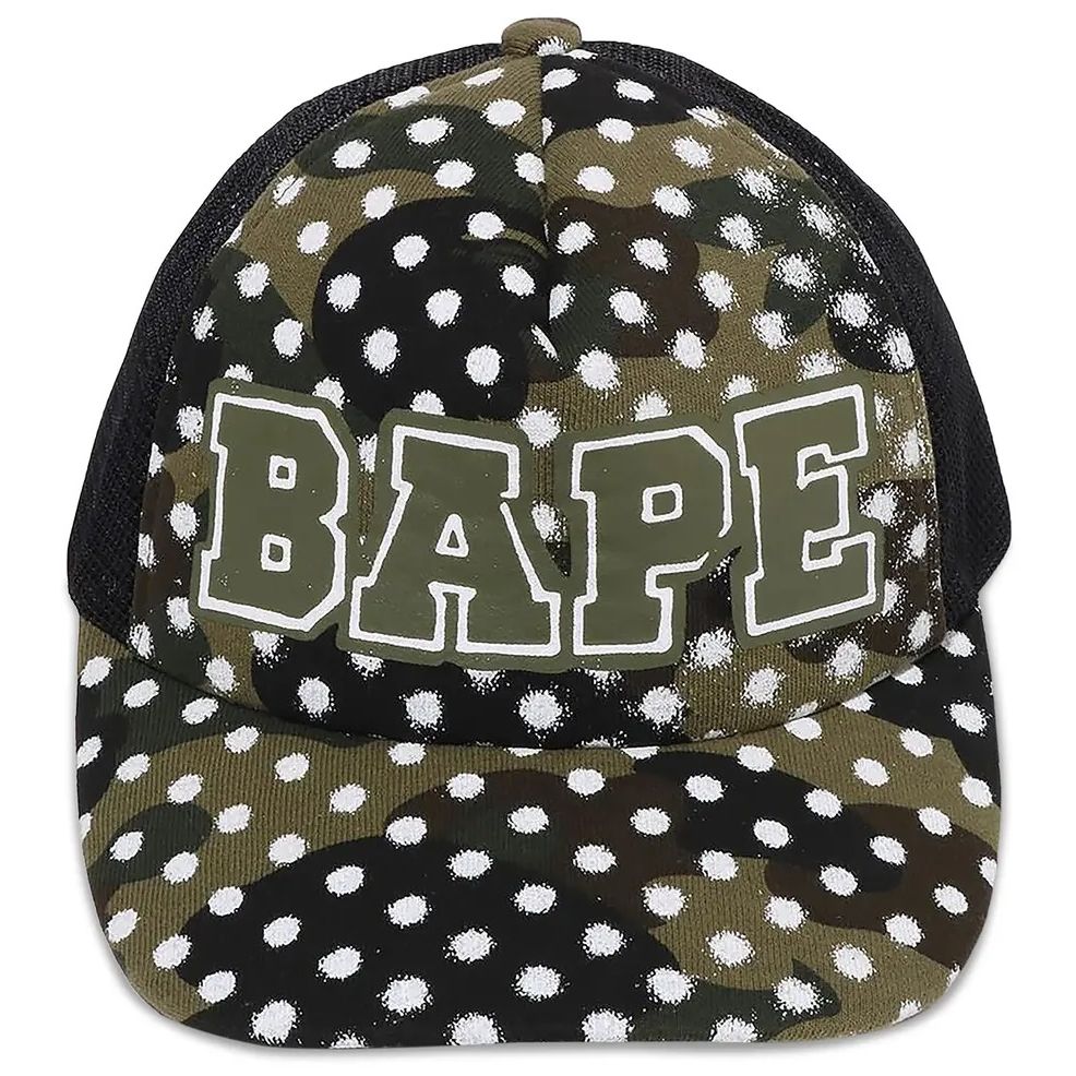 BAPE x Joshua Vides Mesh Trucker Hat Green