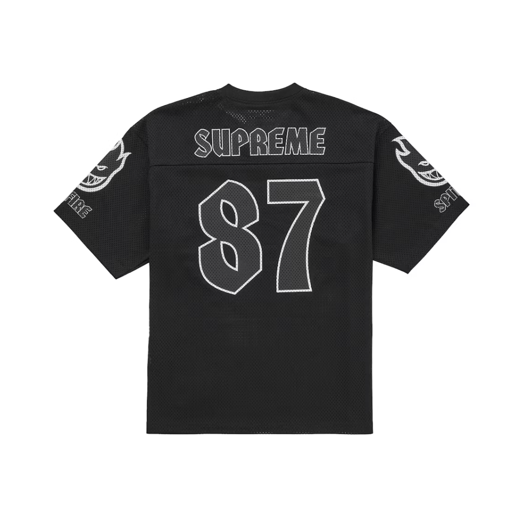 Supreme Spitfire Football Jersey Black