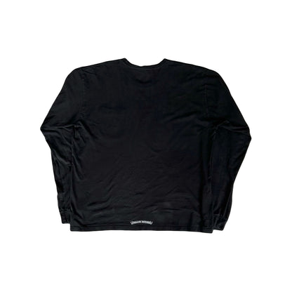Chrome Hearts Cross Lettering LS Tee Black