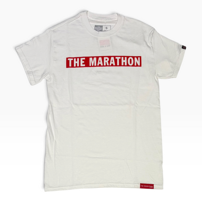 The Marathon Clothing Box Logo Tee Red
