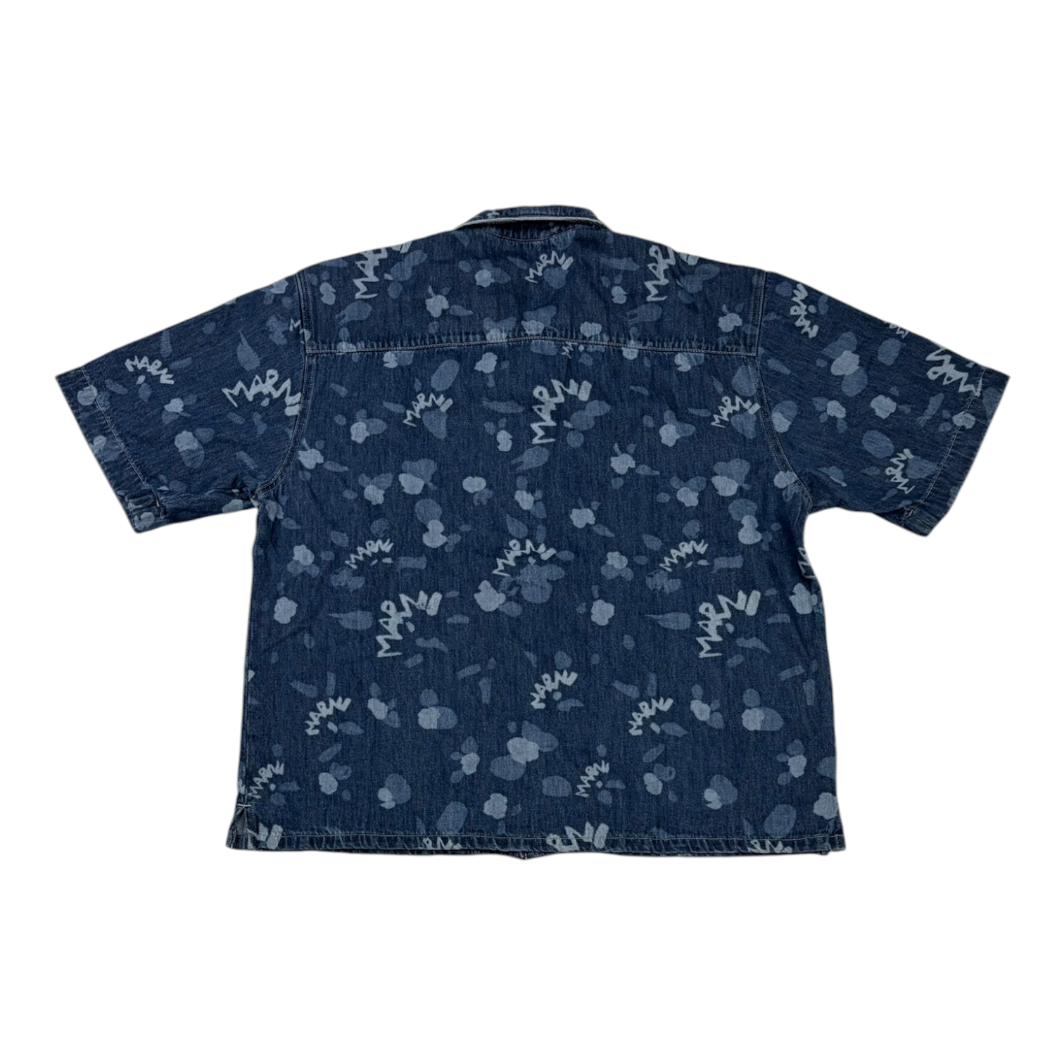 Marni Denim Shirt Iris Blue