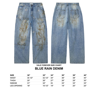 Vale Forever Denim Rhinestone Jeans